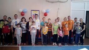 веселые старты "Папа, мама, я - спортивная семья"